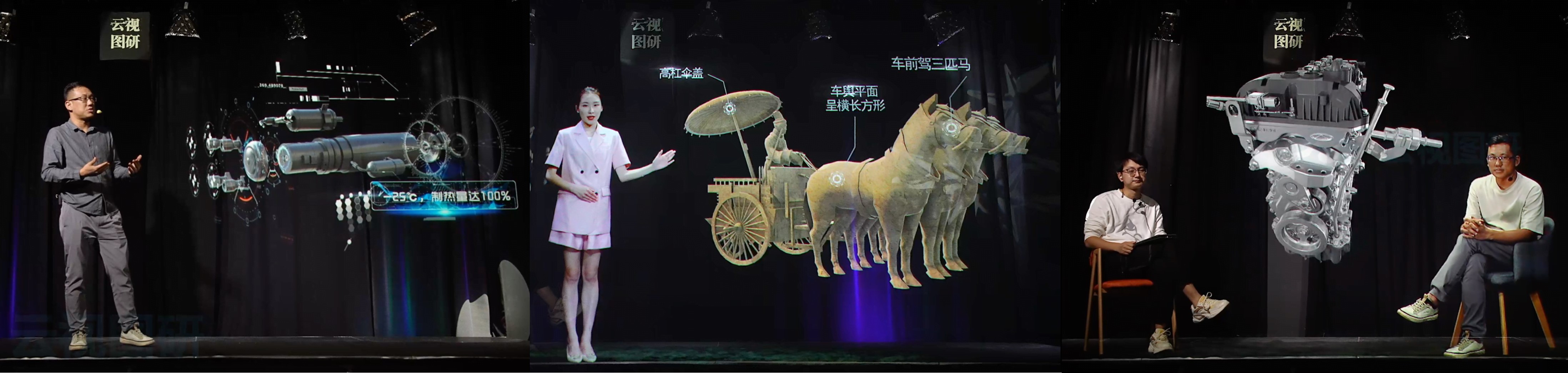 全息教室多模态功能展示